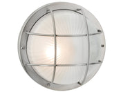 Larsen Round Caged Bulkhead Light