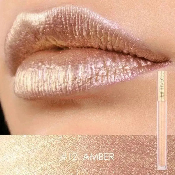 Heavy Metallic Chameleon Liquid Lipstick#12