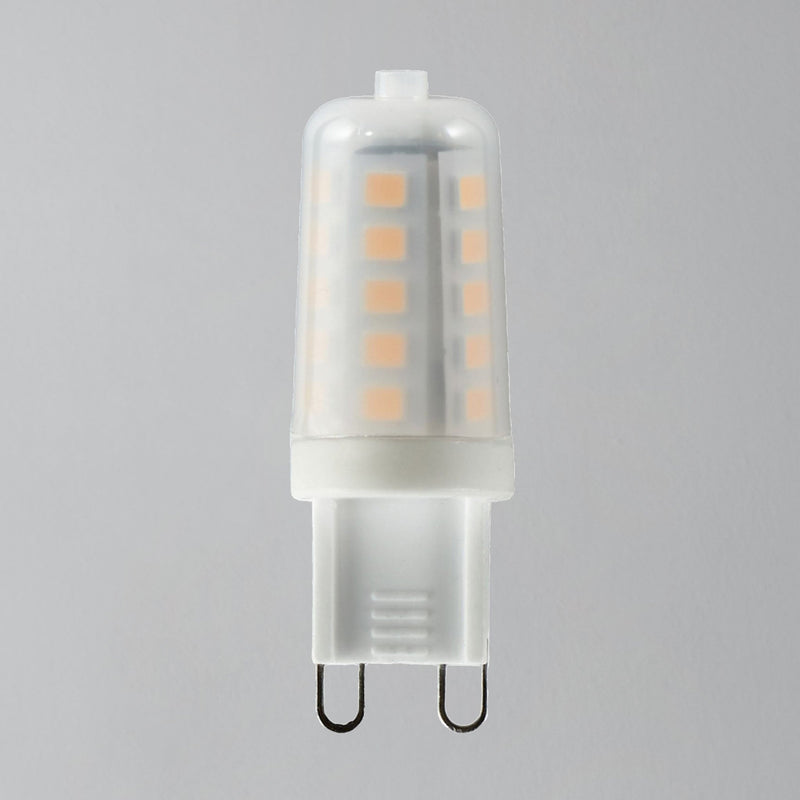 300lm LED G9 Capsule Frosted Dimmable Light Bulb - Warm White (30w eqv)