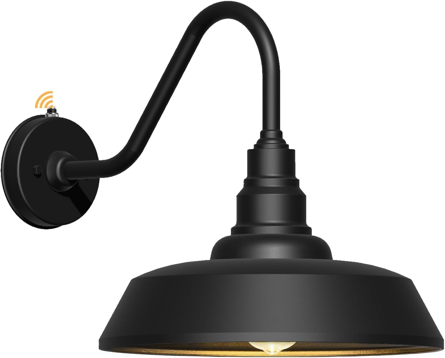Dusk to Dawn Barn Light Large Size, Outdoor Waterproof Gooseneck Barn Light