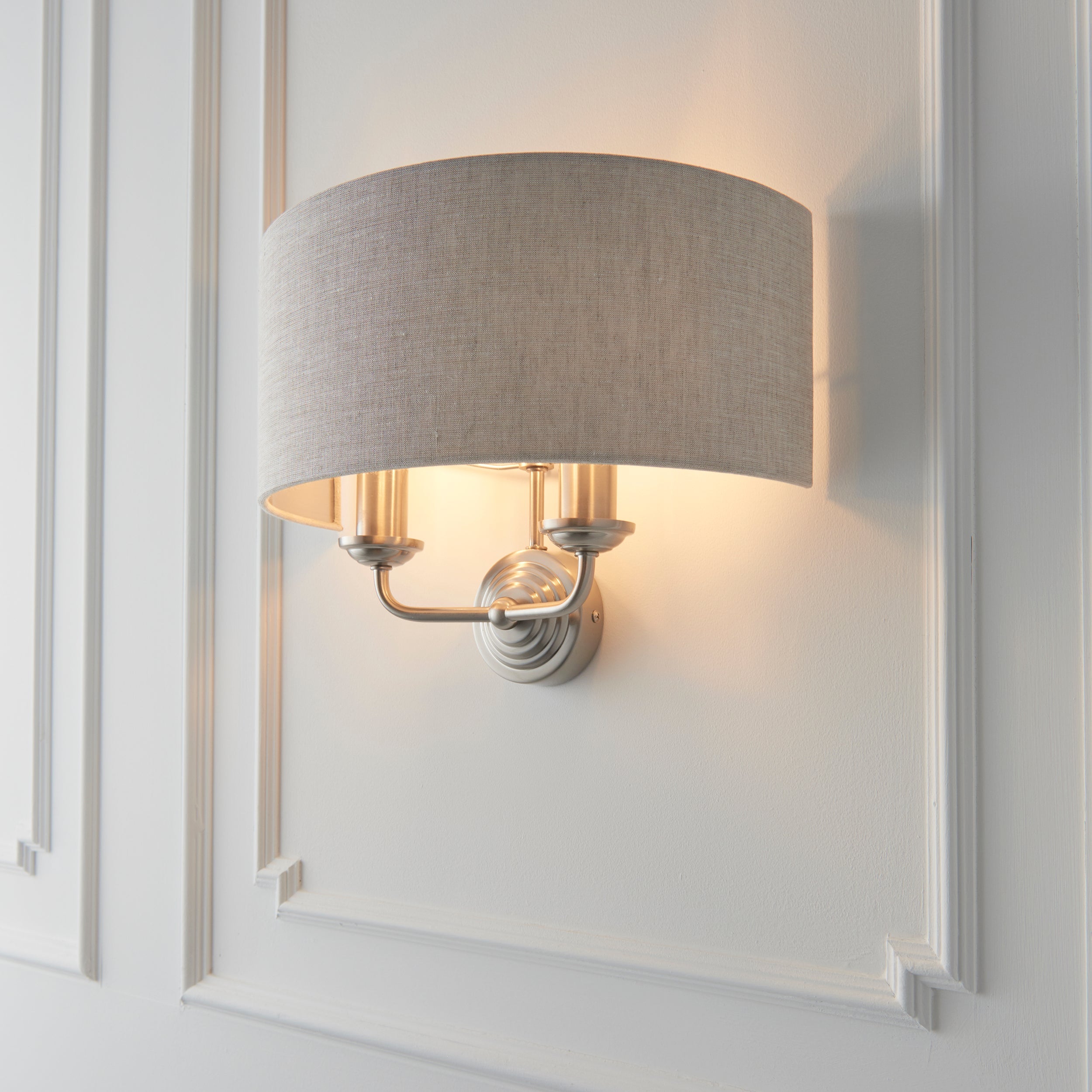 Highclere 2 Light Wall Light