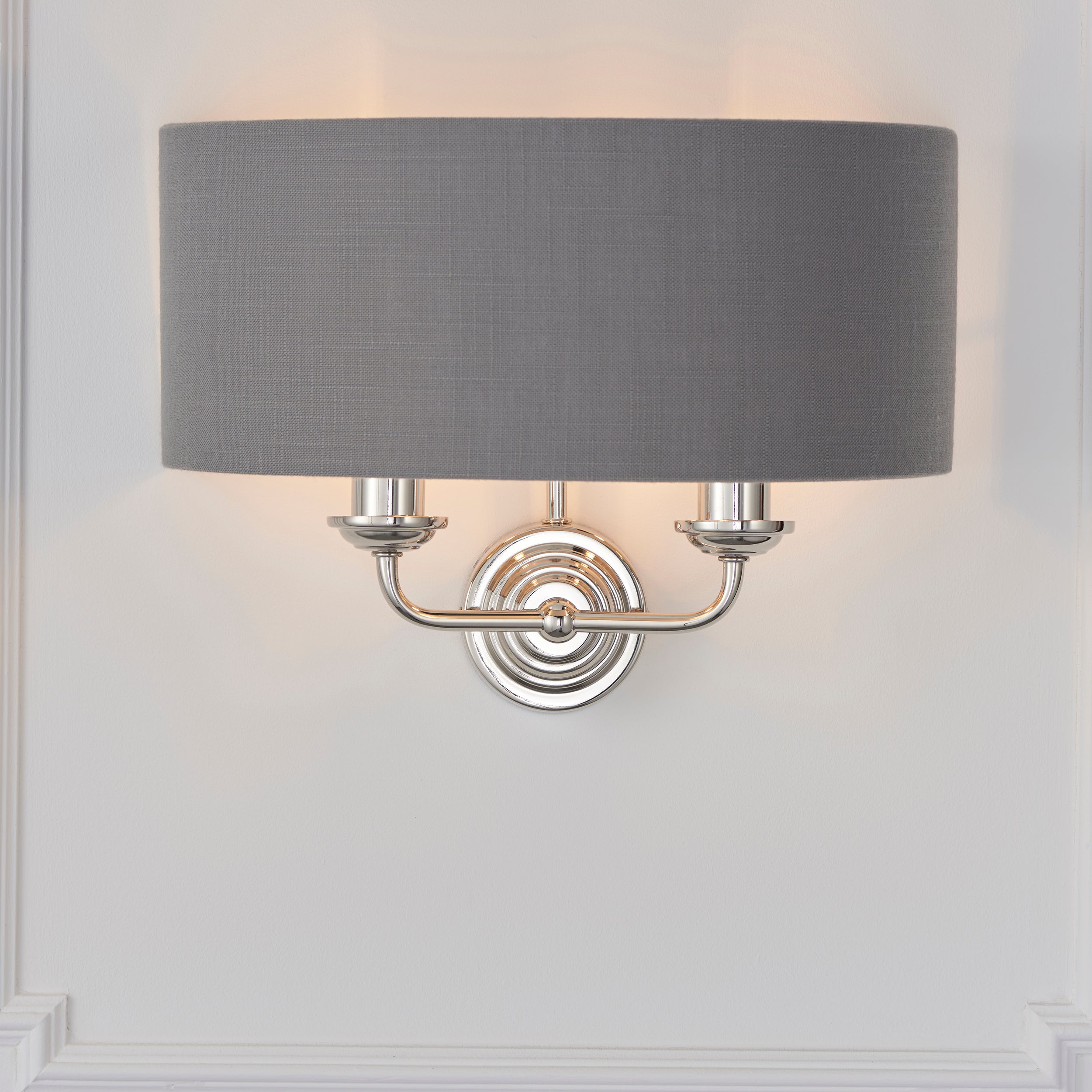 Highclere 2 Light Wall Light
