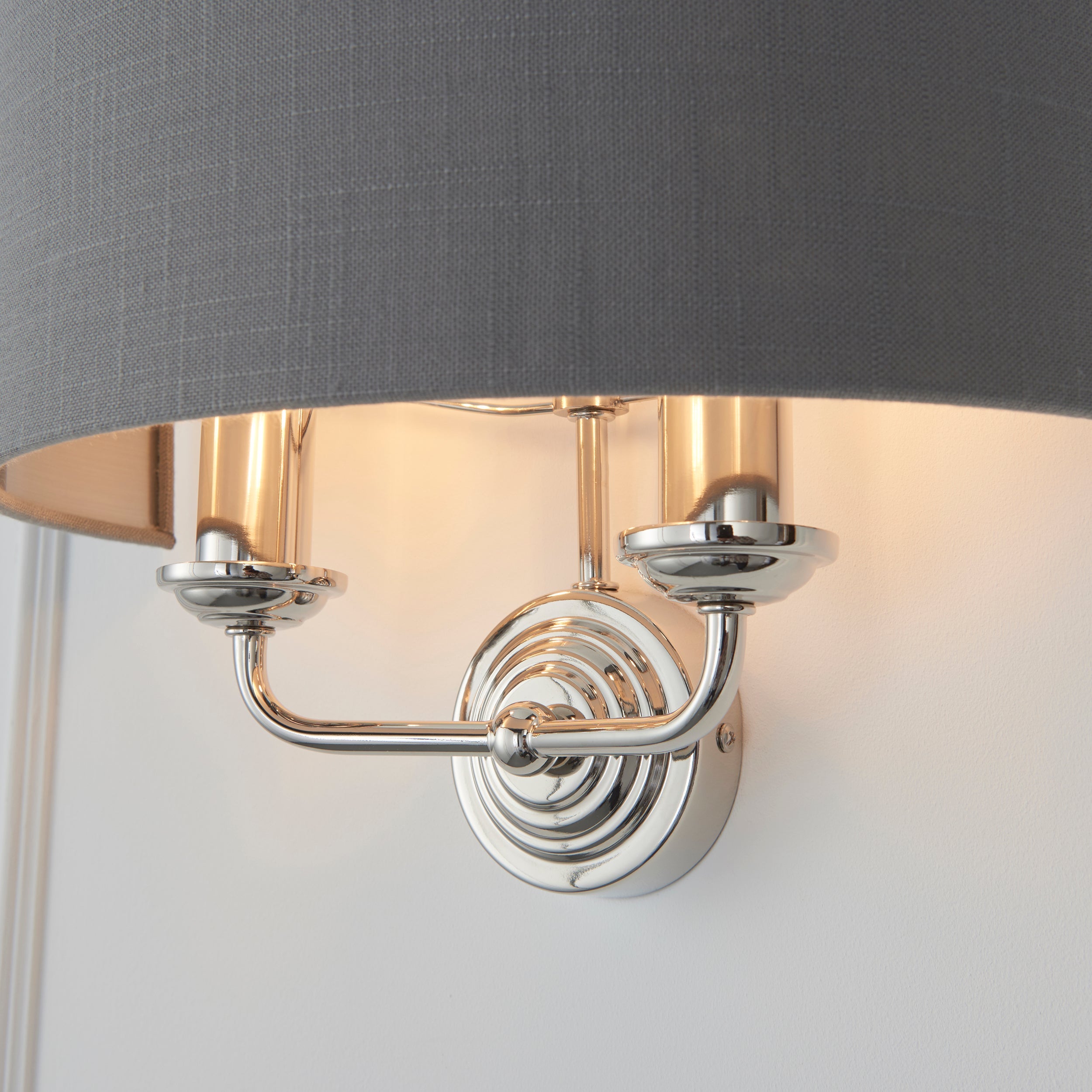 Highclere 2 Light Wall Light