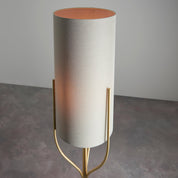 Fraser Floor Lamp, Brushed Brass