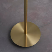 Fraser Floor Lamp, Brushed Brass
