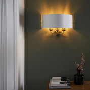 Highclere 2 Light Wall Light