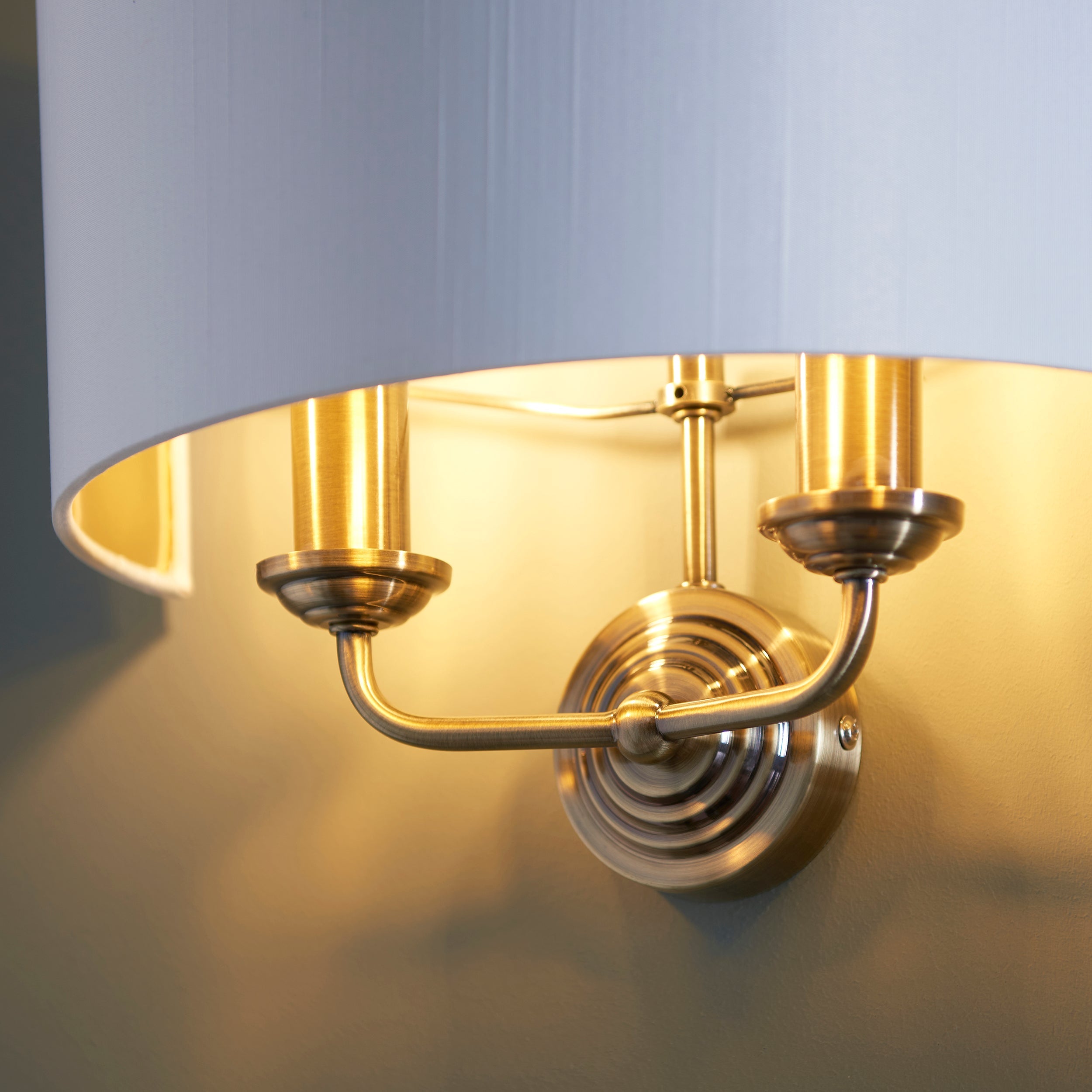 Highclere 2 Light Wall Light