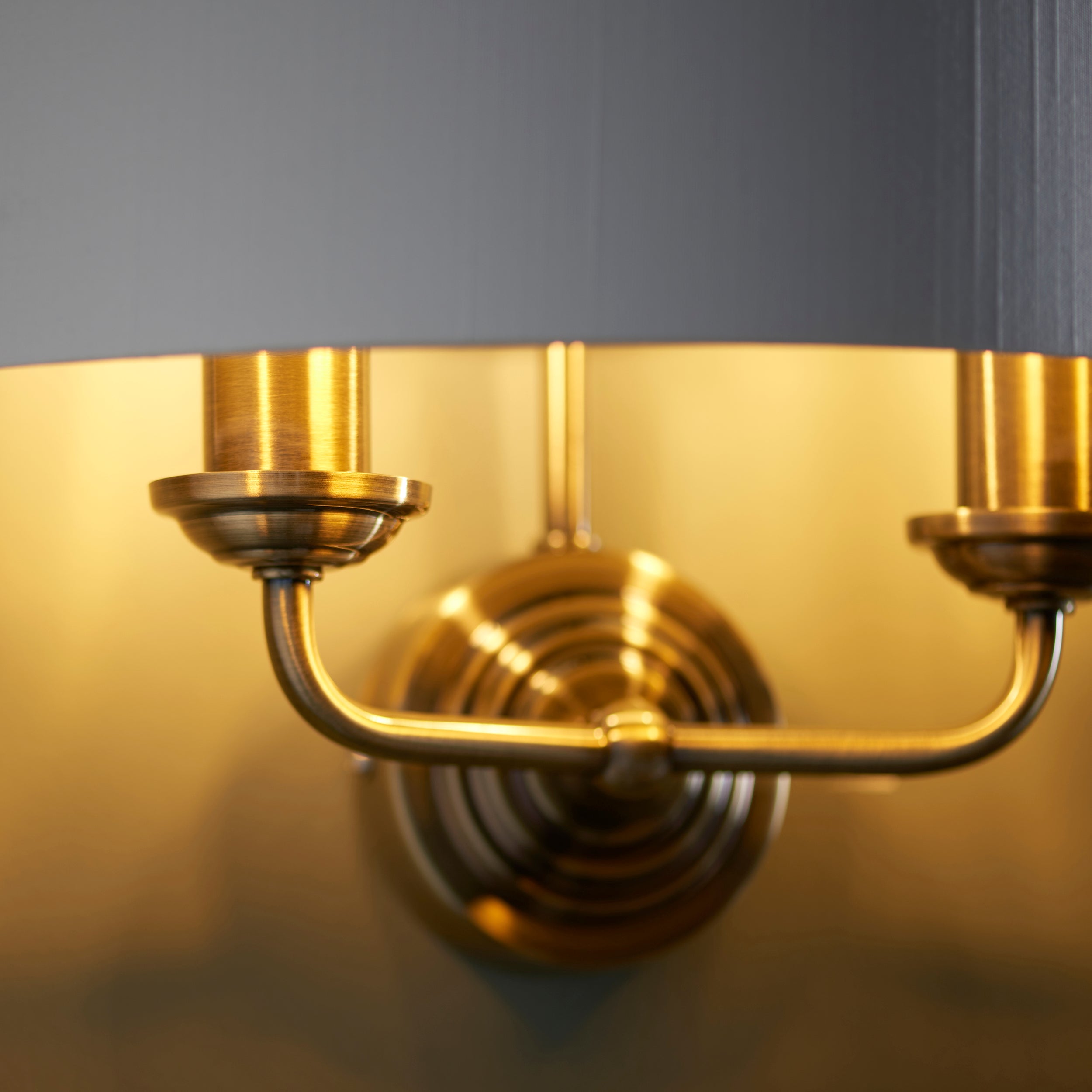 Highclere 2 Light Wall Light