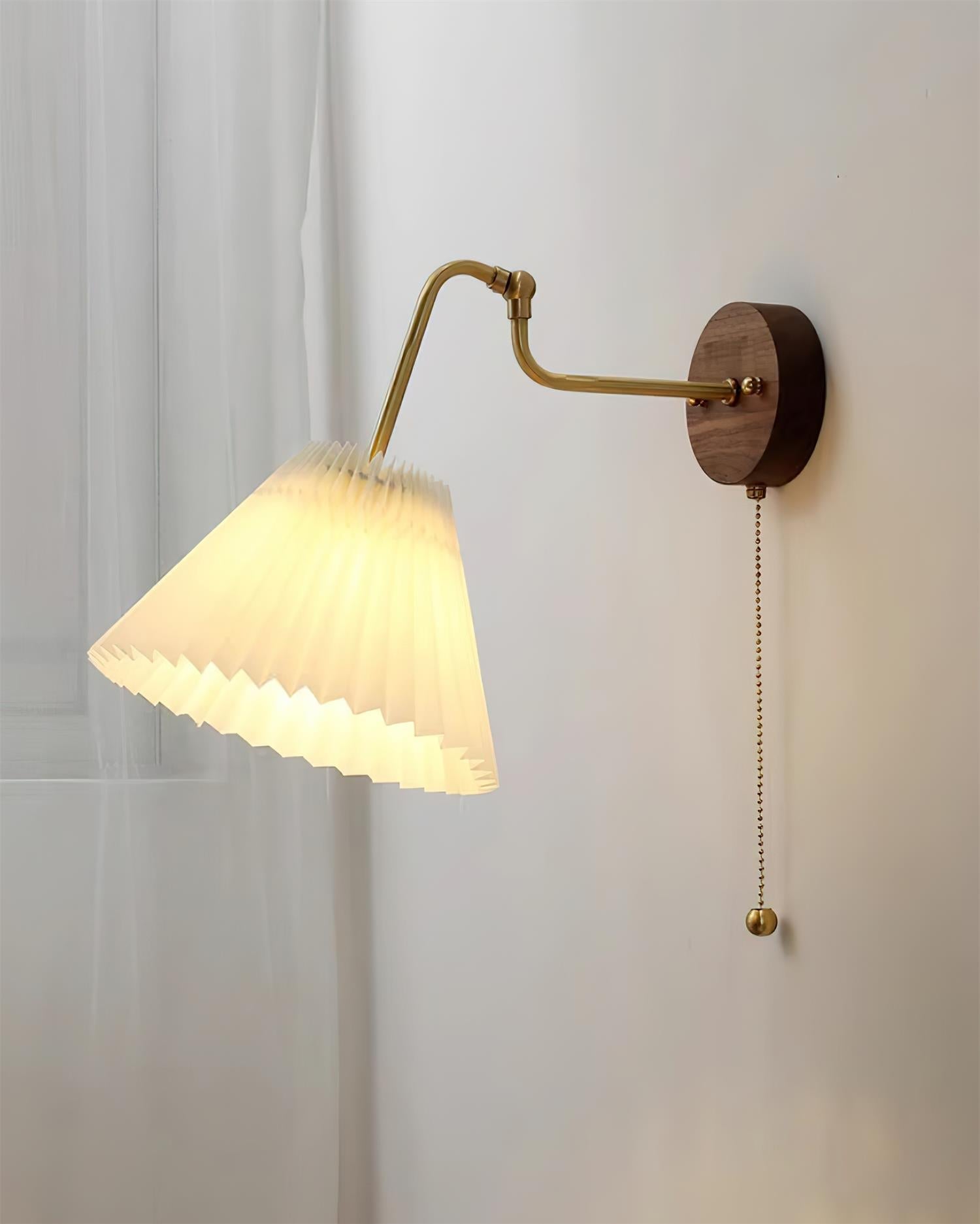 Aine Pleated Wall Lamp