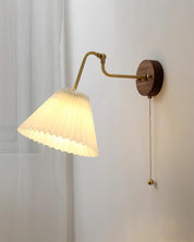 Aine Pleated Wall Lamp