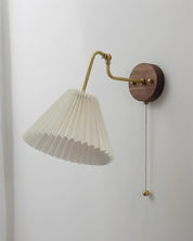 Aine Pleated Wall Lamp
