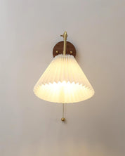 Aine Pleated Wall Lamp