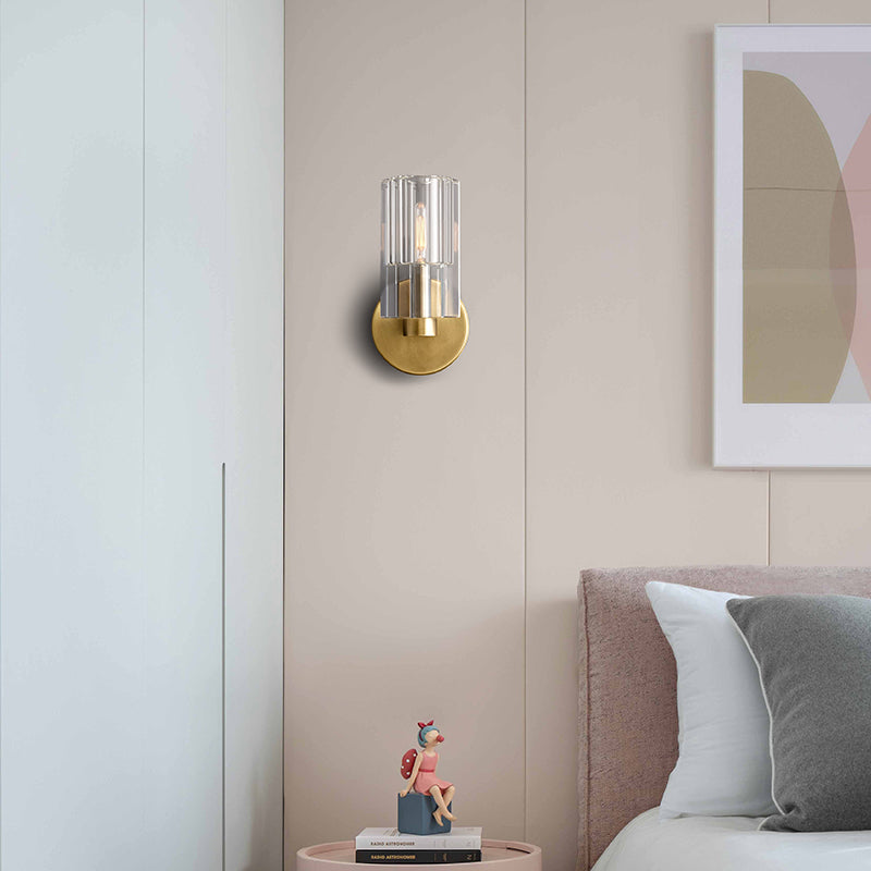 Arcardes Crystal Cup Wall Sconce