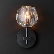 Boule Clear Glass Sconce