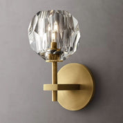Boule Clear Glass Sconce