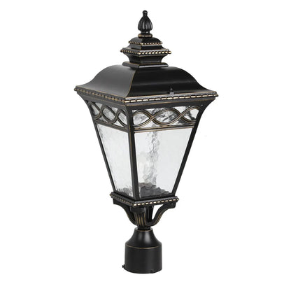 Cheri 1 Light Exterior Lighting in Imperial Black Finish