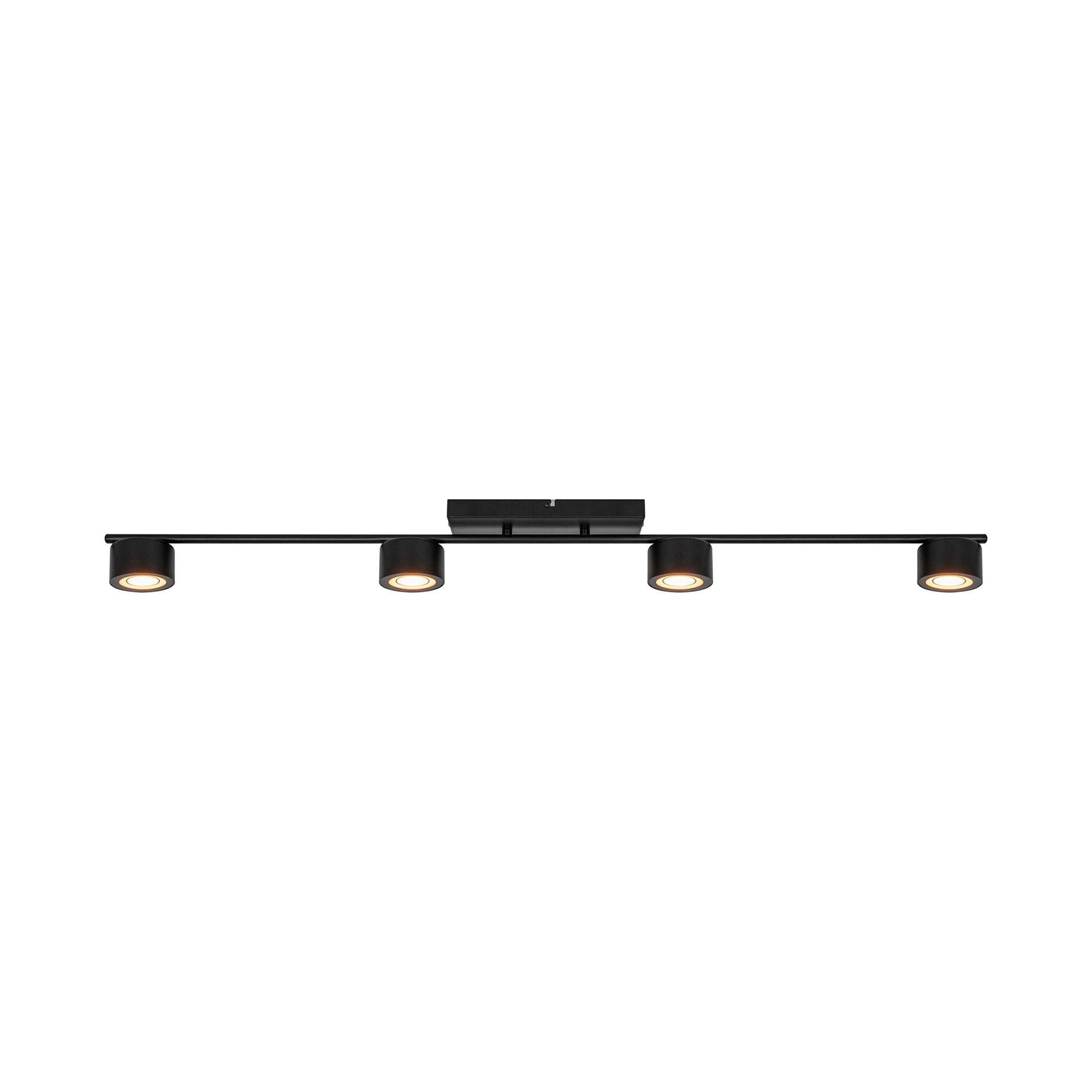 Clyde LED Ceiling Spotlight Bar, 4 Light