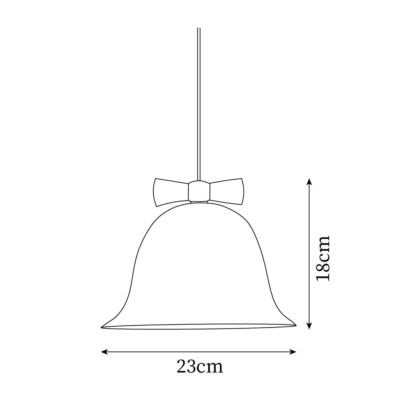 Cute Bells Pendant Lamp