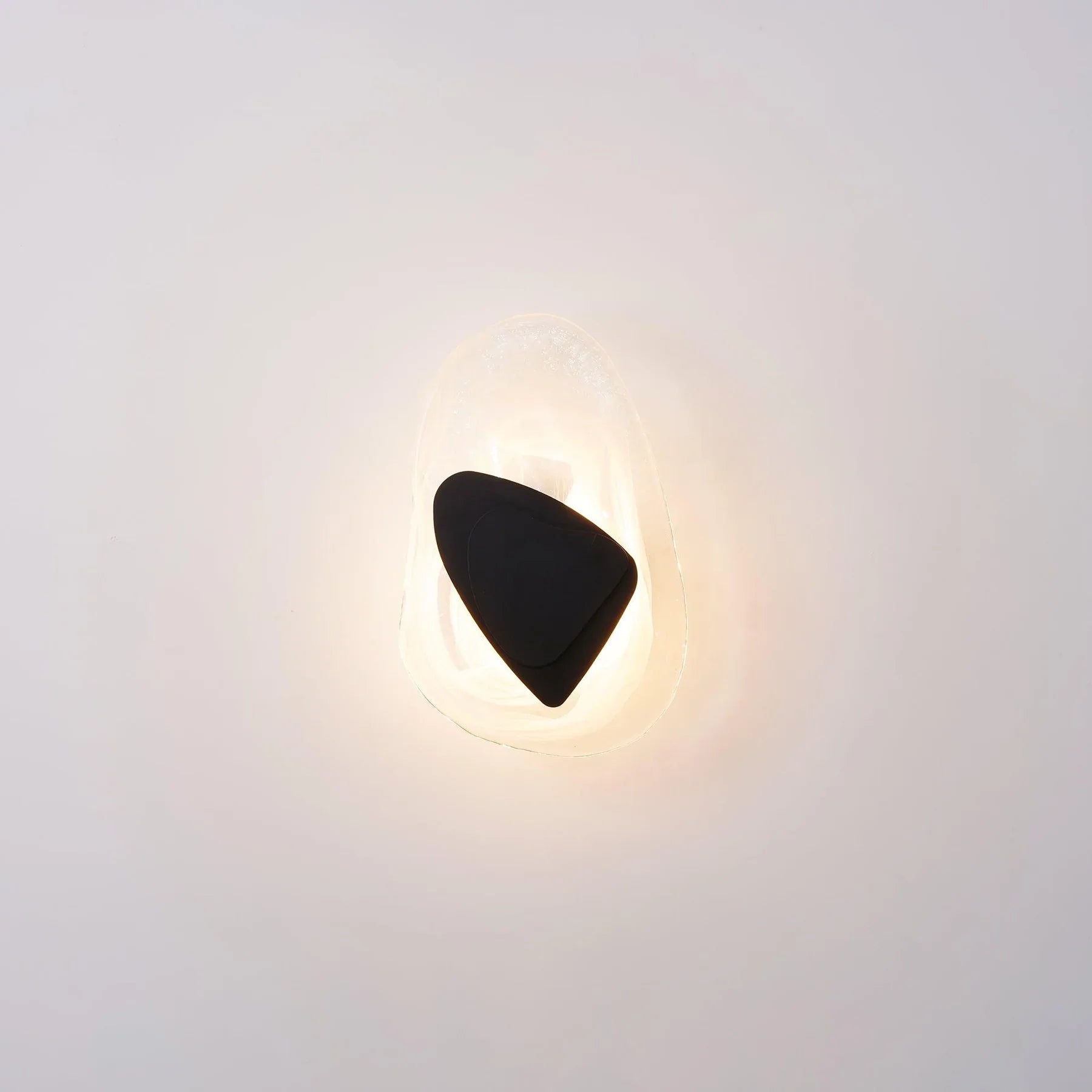 Fog glass wall light