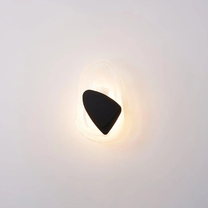 Fog glass wall light