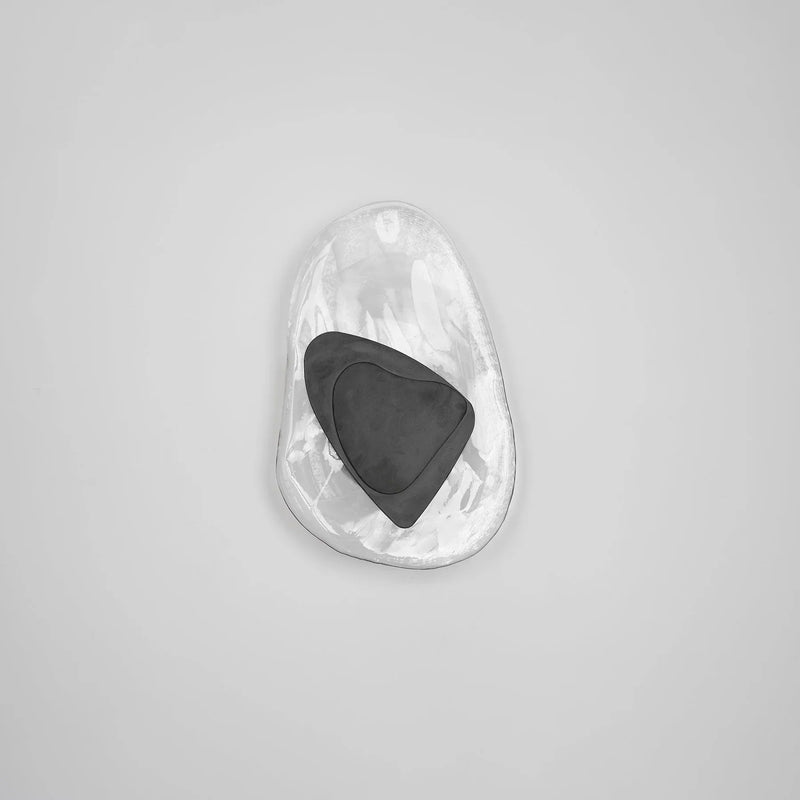 Fog glass wall light