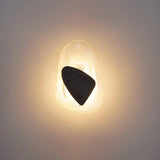 Fog glass wall light