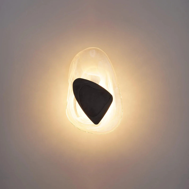 Fog glass wall light