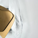 Fog glass wall light
