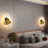 Fog glass wall light