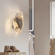 Fog glass wall light
