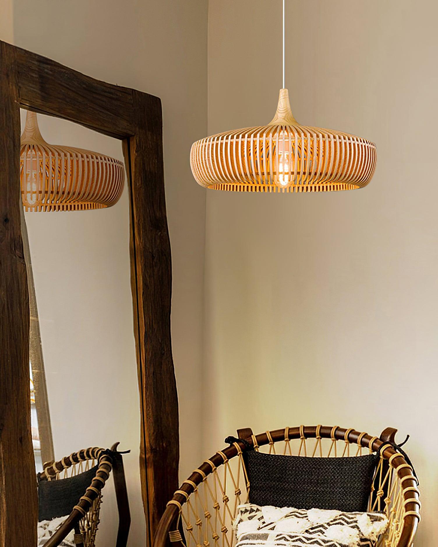 Din Wood Pendant Lamp