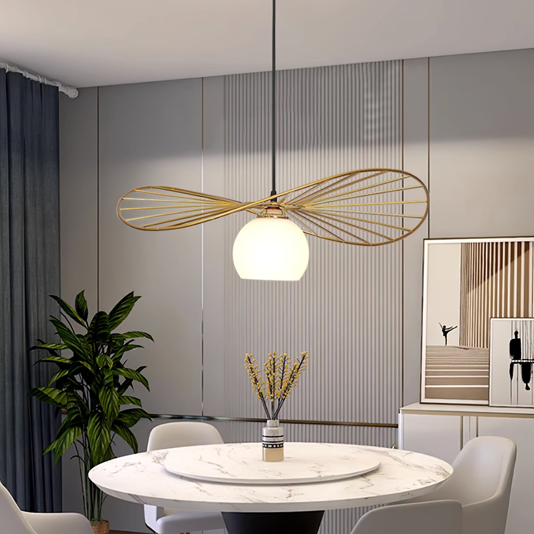 Fluora Hat Pendant Lamp