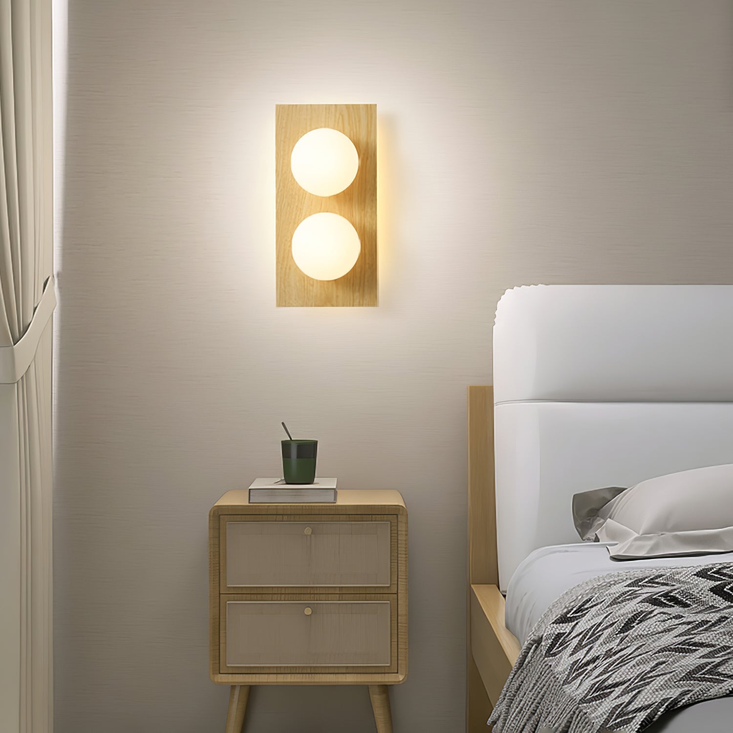 Knock Wall/Ceiling Lamp