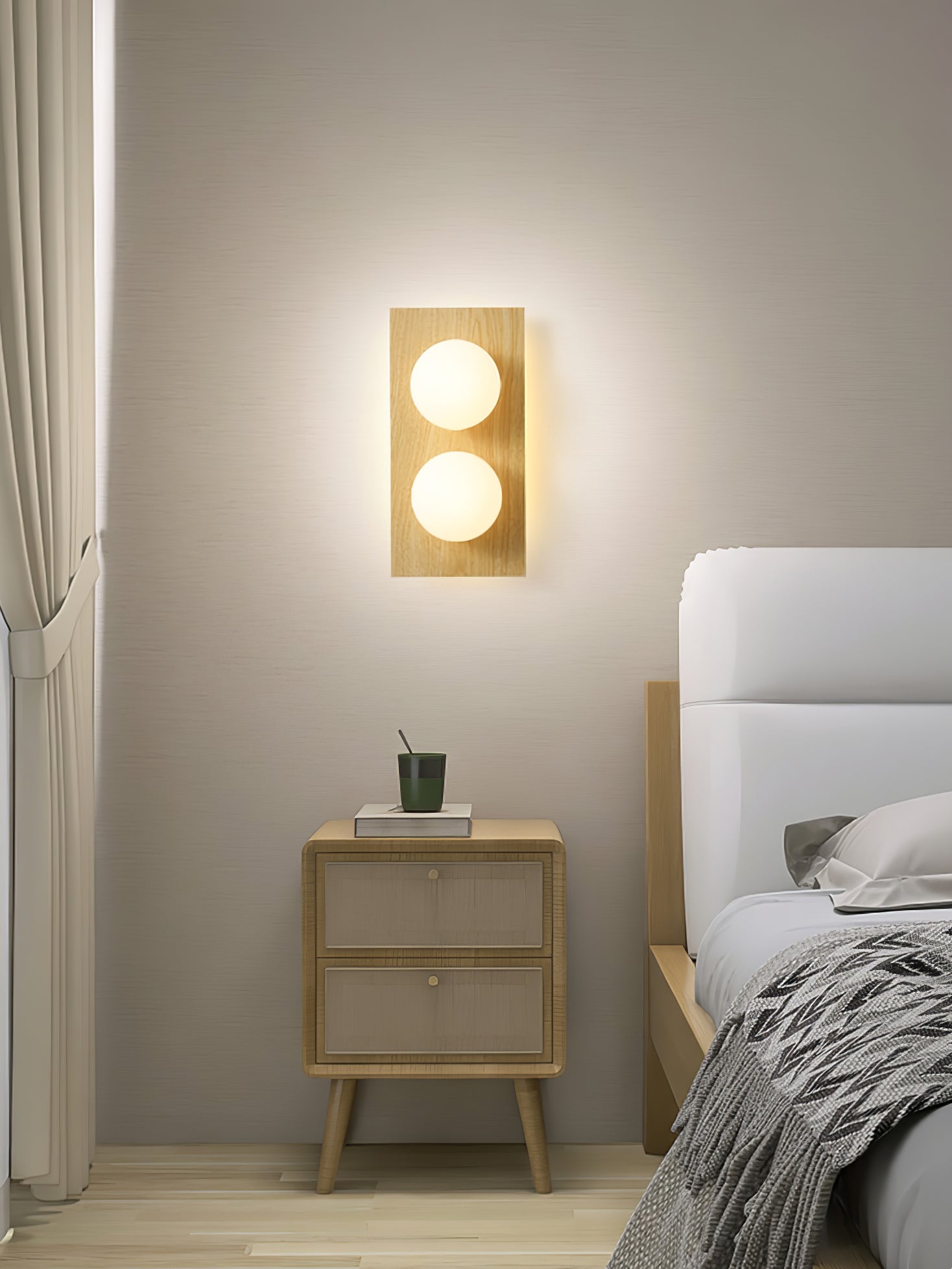 Knock Wall/Ceiling Lamp