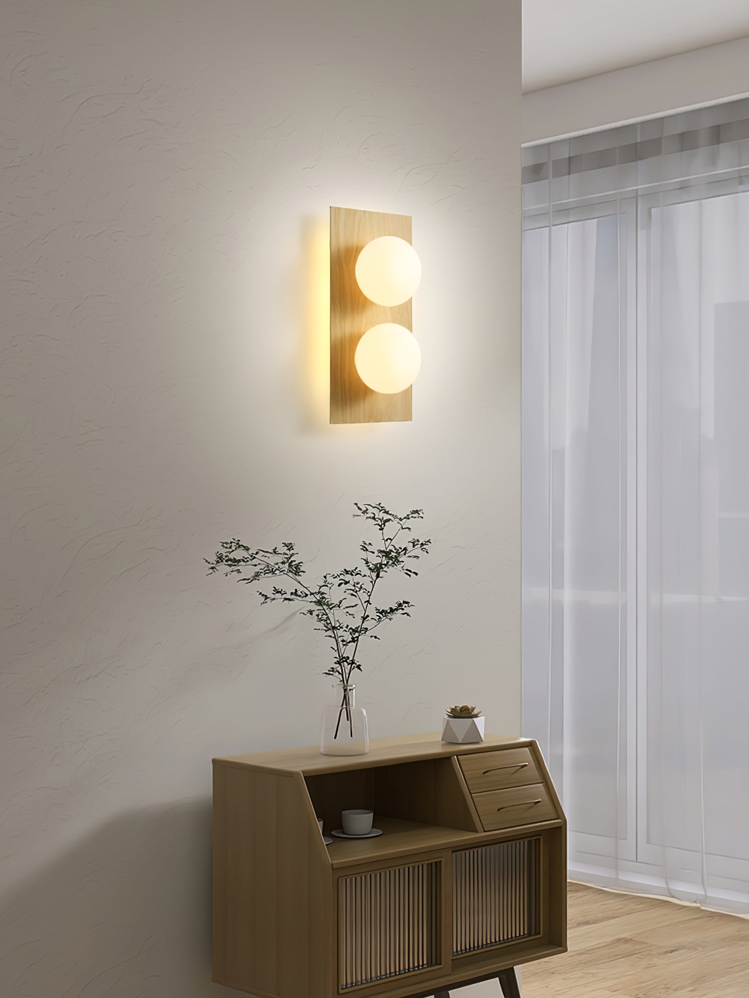Knock Wall/Ceiling Lamp