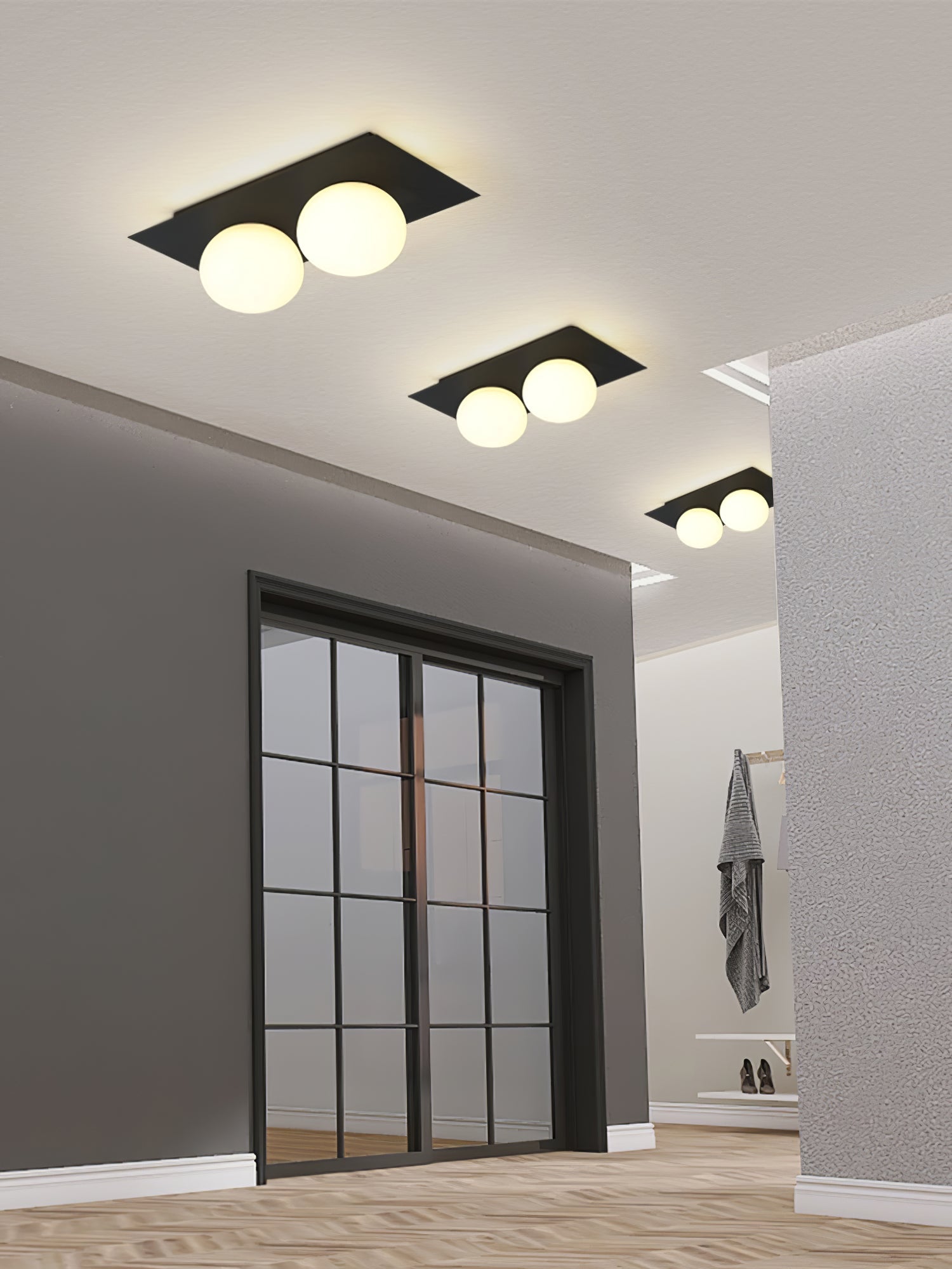 Knock Wall/Ceiling Lamp