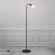 Molli Floor Lamp, Black/Opal