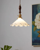 Milky Flower Pendant Light