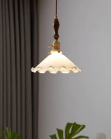 Milky Flower Pendant Light