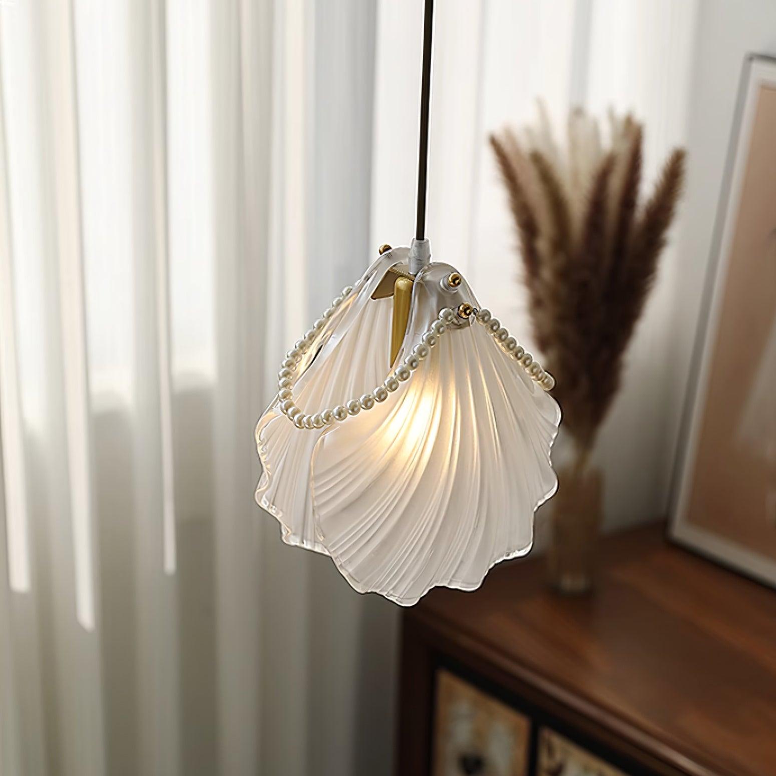 Pearl Shell Pendant Lamp
