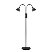 Ray Twin Floor Lamp with Dimmer