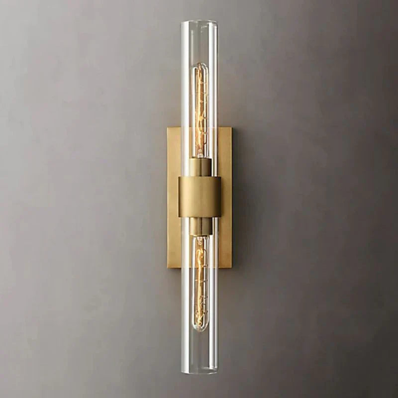 Manory Glass Cup Linear Wall Sconce
