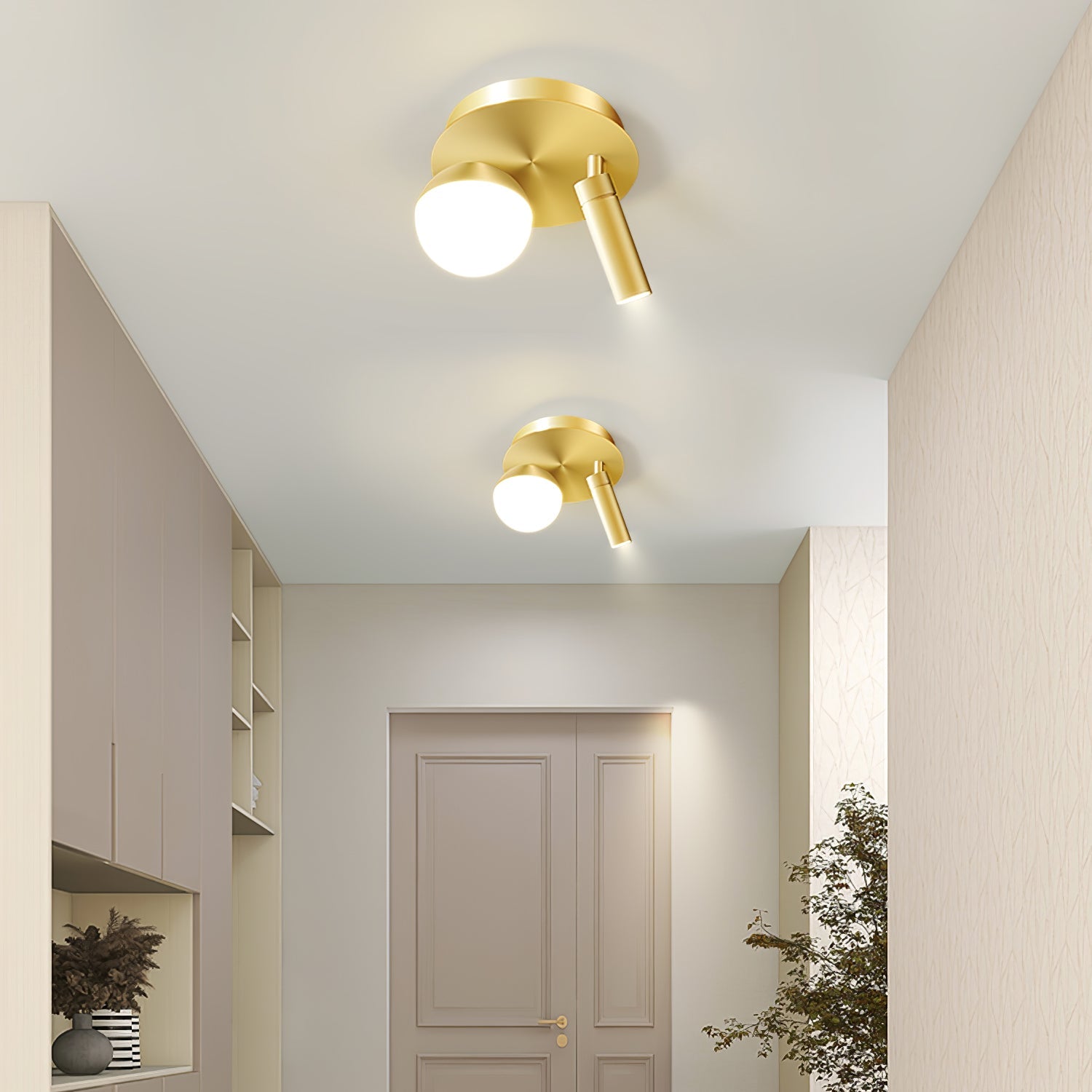 Round Spotlight Ceiling Light