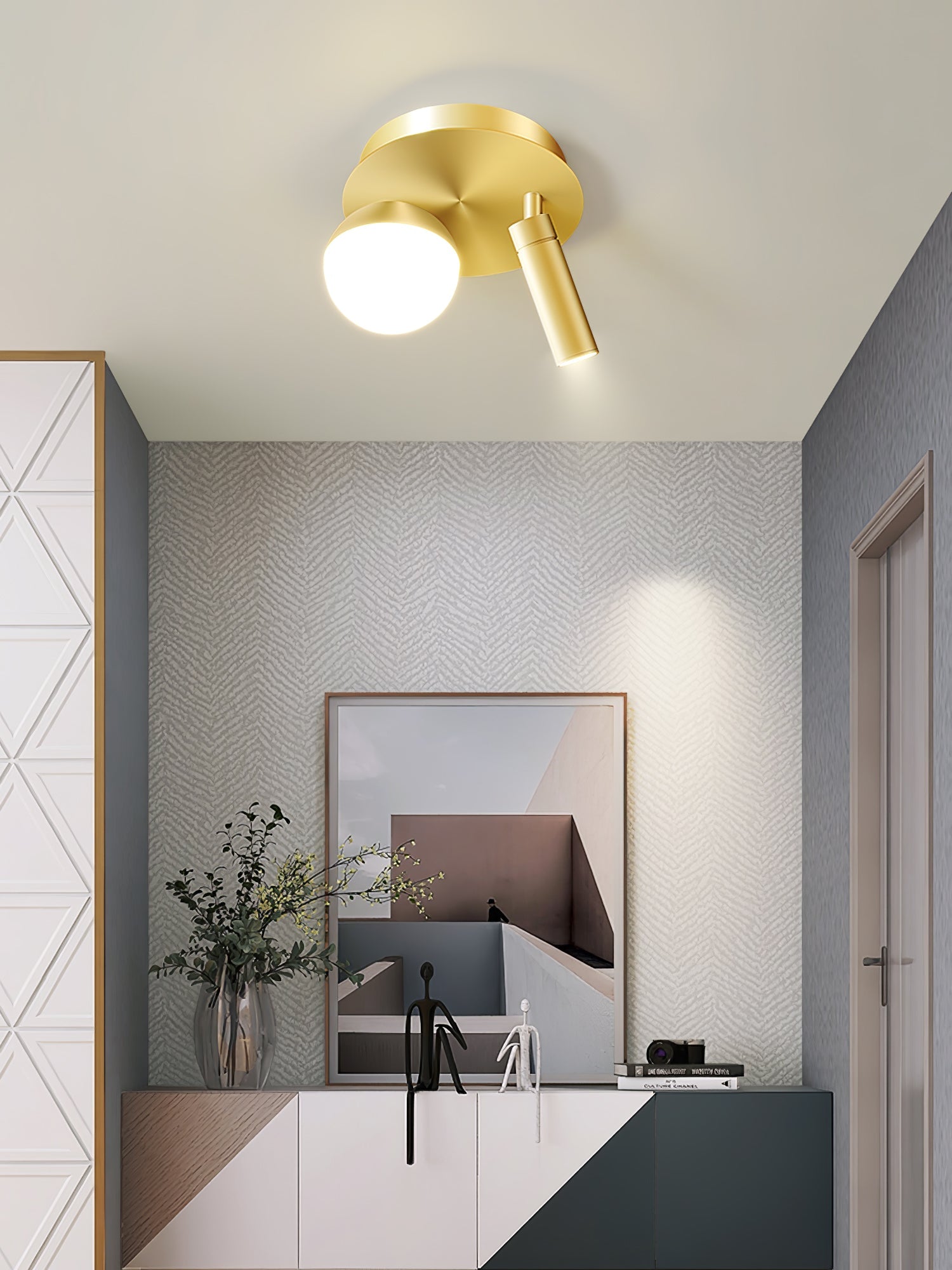 Round Spotlight Ceiling Light