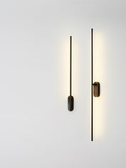 Stick Shaped Metal Sconce