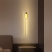 Stick Shaped Metal Sconce