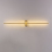 Stick Shaped Metal Sconce