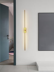 Stick Shaped Metal Sconce