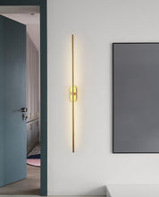 Stick Shaped Metal Sconce
