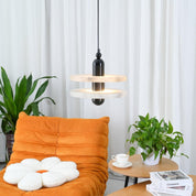 White Alabaster Copper Pendant Lamp
